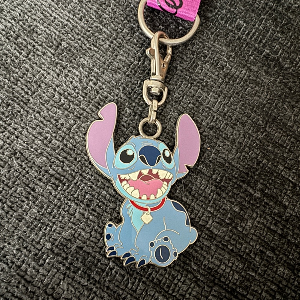 Disney Stitch Lanyard Medal